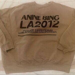 ANINE BING JACI SWEATSHIRT SIZE L